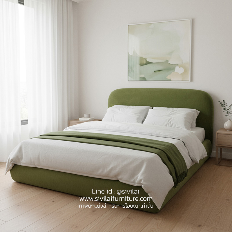 เตียง modern luxury bed 6 ฟุต